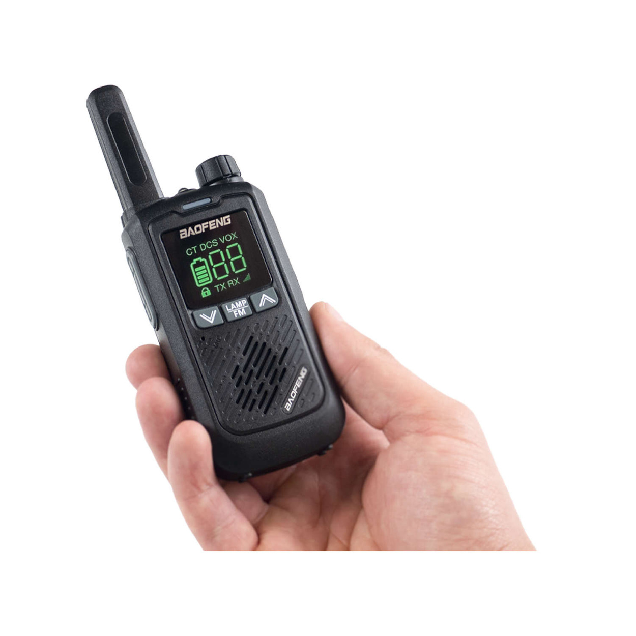 4x Radiotelefon BAOFENG BF-T17 5W Walkie Talkie Czarny