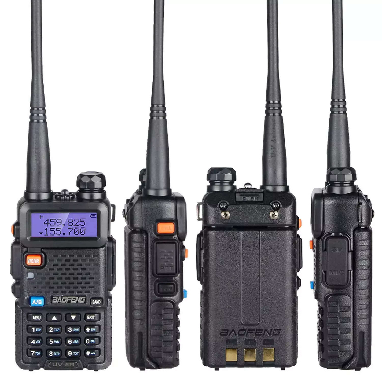 5x Krótkofalówka BAOFENG UV-5R 5W