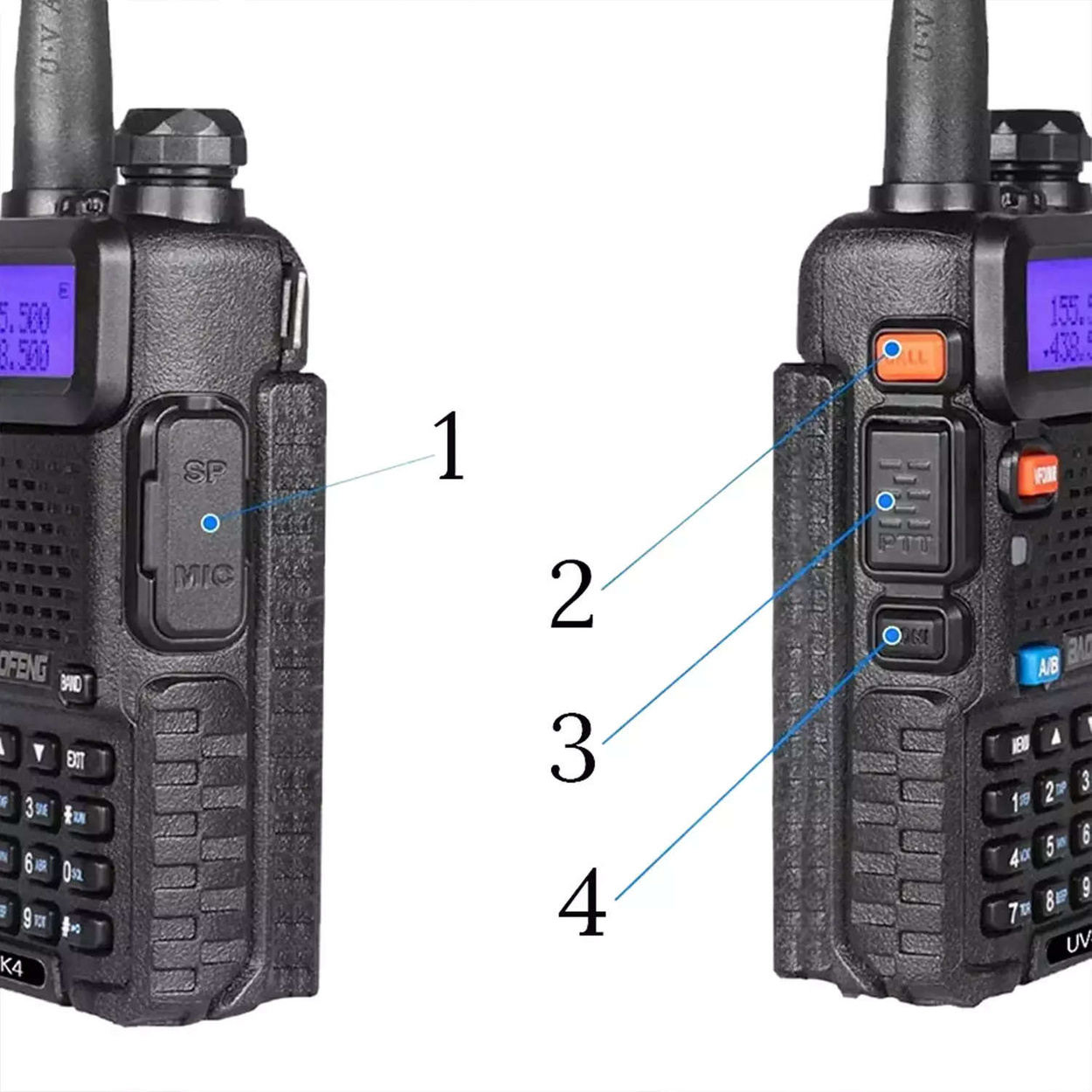 Radiotelefon BAOFENG UV-5R 5W Krótkofalówka Radio