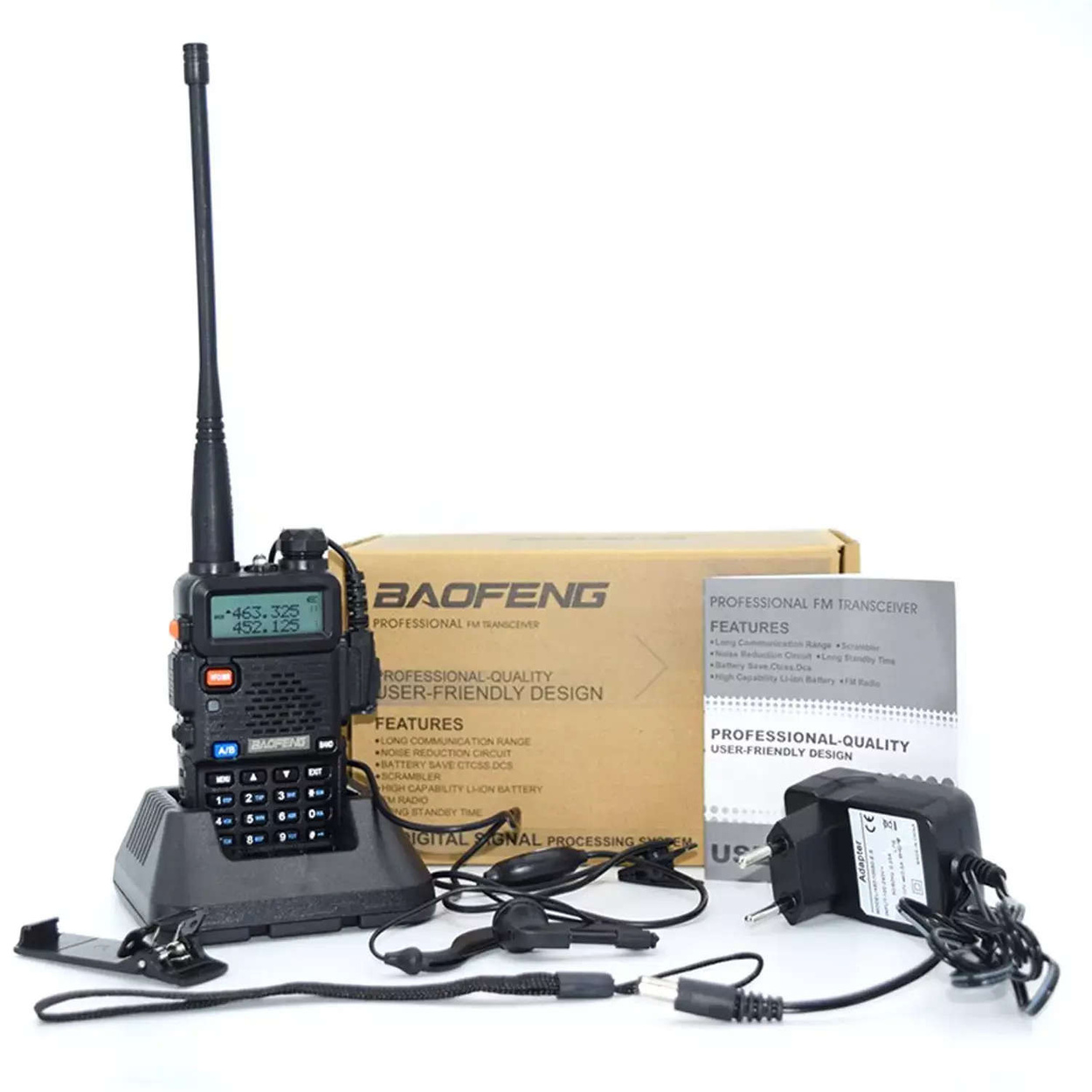 Radiotelefon BAOFENG UV-5R 5W Krótkofalówka Radio